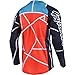 Troy Lee Designs SE Air Metric Men's Off-Road Motorcycle Jersey - Navy/Orange / X-Large