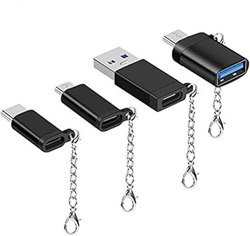 Szbhskj Lot De 4 Adaptateurs Usb C Vers Usb 3 0 Adaptateur Usb C Vers Micro Usb