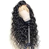 13x6 Lace Front Wig Loose Wave Deep Part Human Hair Wigs for Black Women Pre-plucked Lace Front Wigs with Baby Hair Natural Color 130% Density 22 inch