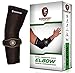 DashSport Elbow System Includes: (1) Copper Compression Elbow Sleeve and (1) Tennis Elbow Brace. Best forearm brace/strap with pad. Complete support and relief of Golfer and Tennis Elbow.