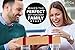 BiggaHome Dry Erase Monthly Magnetic Calendar For Refrigerator, Whiteboard With Meal Planner, Large Board. Packed in a Stiff Box Designed As a Gift. White.