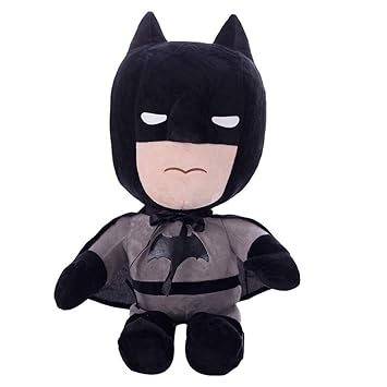 Leoie Avengers Batman Superman Plush Toy PP Cotton Stuffed Doll for Kids Children 28cm 37cm Batman 28 cm 0.15 kg