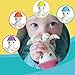 Mombella Ollie The Octopus Baby teether Toy, Silicone Baby boothbrush and Bath Toy, Multiple Textured Sensory Ball Infant Sensory Toy. BPA Free teether Toy, 3M+