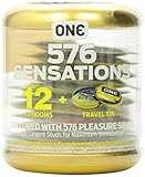576 Sensations Studded ONE Condoms 12 Retail Box
