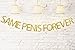 Fecedy Gold Same Penis Forever Banner for Bridal Shower bachelorette party decorations