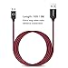 Micro USB Cable 10 Ft, OKRAY 3 Pack Long Nylon Braided Micro USB Android Charger High Speed 2.0 Data Sync Cord Compatible with PS4, Samsung Galaxy S7/S6/J7/Note 5, K40/K20, HTC, Nokia(Black Gold Red)