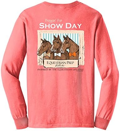 TurnipTruckDesigns Womens Show Day T-Shirt, Large, Watermelon