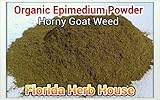 Horny Goat Weed Powder - Organic Certified Edimedium - Maximum Purity (16 oz (1 lb))