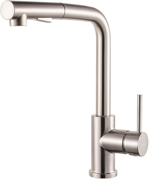 Lordear Bar Sink Faucet Modern Style Stainless Steel 2 Water