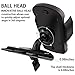 Car Mount,Patekfly CD Slot Car Mount, Universal Cell Phone Car Holder with Three Side Grips for iPhone 7/6s/6/ plus, Android Smartphones, etc