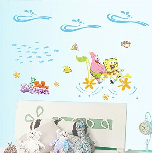 WallPicture ArtSpongeBob SquarePants Wall Stickers Nursery Decor Kids
