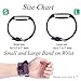 GEAK Fitbit Charge 2 Bands, Replacement Accessories for Fitbit Charge2 HR, Small Size Band, Black / Purple
