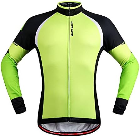 SUN Unisex Autumn/Winter Cycling Bike Jersey Fleece Thermal Windbreaker Jacket SCS287 M