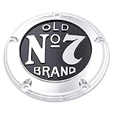 Jack Daniels Old # 7 Derby Cover Chrome & Black
