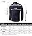 LTIFONE Black Men Sweaters, Quarter Zip Pullover for Men, Polo Slim Fit Mens Clothe Business Casual Long Sleeve Turtleneck Sweater(XL)
