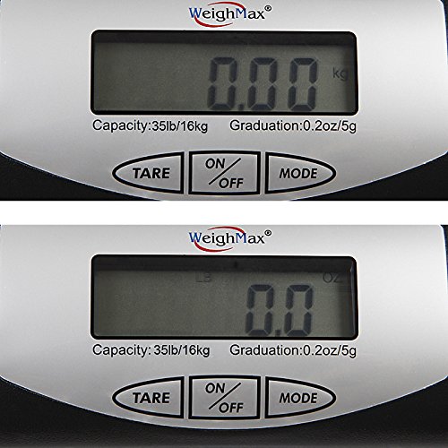 Weighmax 35LBS Digital Postal Scales Shipping Scale (Colors May Vary)