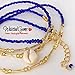 Royal Goddess Waist beads, Blue Waist beads, body chain, body Jewelry, belly ring with chain,Gifts for her, African Waist Beads, Waist Beads for Women, adjustable waist beads