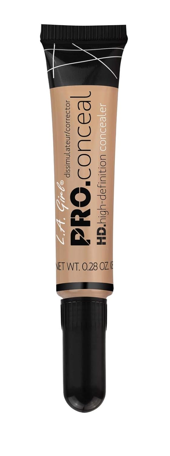 L.A. Girl Pro Conceal HD Concealer, Warm Honey, 0.28 Ounce : Eye Makeup Concealers : Beauty