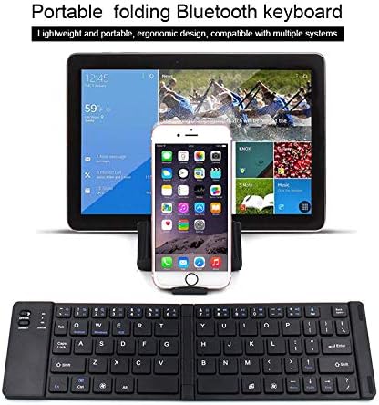 Prosmart - Smart Slide Bluetooth Keyboard - Wireless, Foldable & Portable Mobile Keyboard - Compatible with All Smartphones, Tablet, Desktop & Laptop
