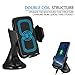 idudu Wireless Charger Car Mount, Wireless Charging Car Holder with Air Vent Mount for Samsung Galaxy Note 8 S8 S8 Plus S7 S7 Edge S6 Edge plus Note 5, Standard Charge for iPhone X iPhone 8 8 Plus