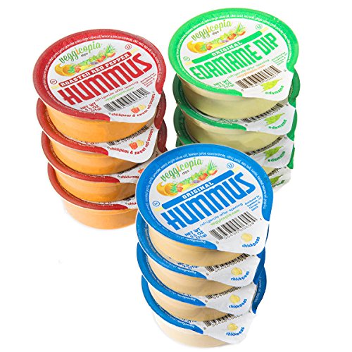 Veggicopia Dips Variety Pack In 25oz Single Serving Cups Pack Of 12 No