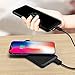 iWALK Qi Wireless Charger Dual USB Power Bank 8000mAh Slim Portable Charging Pad External Battery Pack Compatible with iPhoneXS/X/8/8 Plus,Samsung Galaxy S9/S8/S7/Note8 All Mobile Phone Qi-Enabled