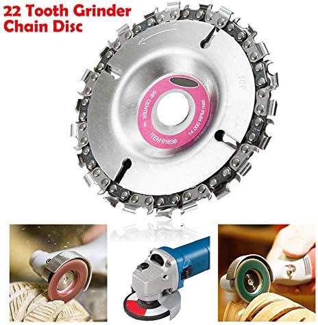 Circular Saw Blade 22 Tooth 4" Cut Grinder Disc Wood Cordless Saw Blades Cutter for 100/115 Angle Grinder 1pcs