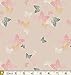 Hello Bear Fabric Bundle | Fabric with Butterflies | Girl's Nursery | Feminine | Pink Floral Fabric | Forest Floor | Pink Coral | Bonnie Christine | Art Gallery Fabrics | 9 Fabric Quilting Bundle FQs