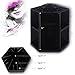 Hicollie Makeup/Cosmetic Organizer 360 Rotating/Revolving Cosmetic Storage Tabletop Big Capacity Carousel New Sturdy Stylish Black