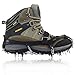 Ice & Snow Cleats Crampon - YUEDGE Universal 18 Teeth (2017 updated version) Stainless Steel Ice Grippers Traction Cleats For Winter Walking Hiking