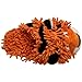 Fuzzy Friends Women's Tiger Slipper,Orange,One Size