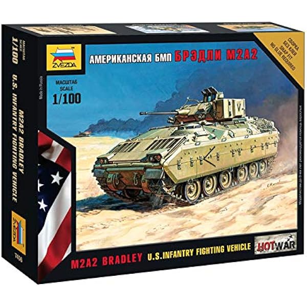 Amazon Com Zvezda Models M2 Bradley U S Infantry Fighting