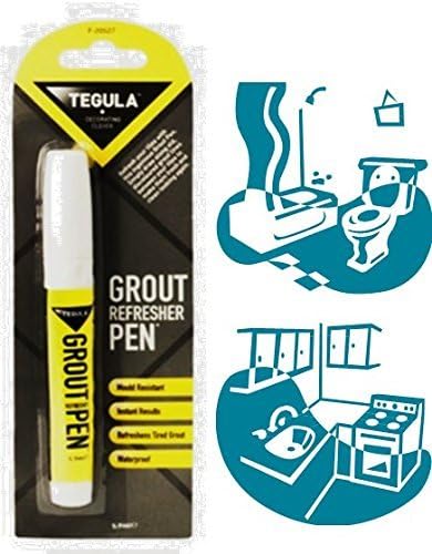 RAGE ACCESSORIES Tile Grout Pen Grout Reviver Pen White Grout Pens Kitchen Bathroom Shower by RAGE ACCESSORIES