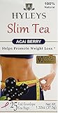 Hyleys Tea Slim Tea, Acai Berry, 25 Tea Bags (1 Pack)