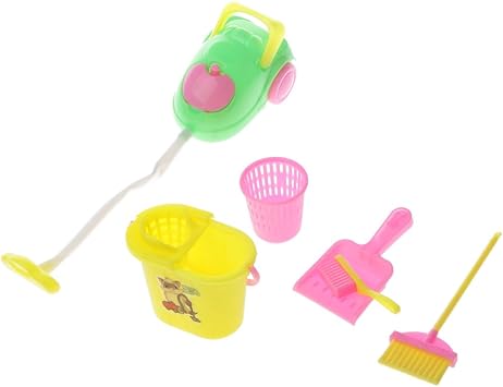 Amazon.es: Gazechimp Juguetes de Limpieza para Dollhouse Muñecas Barbie Plástico: Juguetes y juegos
