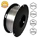 NOVAMAKER 3D Printer Filament - Transparent 1.75mm PETG Filament, PETG 1kg(2.2lbs), Dimensional Accuracy +/- 0.03mm
