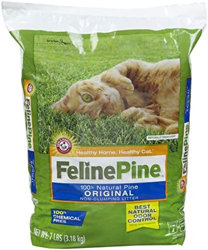 Feline Pine Original Cat Litter, 7-Pound Bag