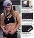 RUNNING GIRL Sports Bras for Women, Padded Backless One Shoulder Sports Bra Pack Medium Support