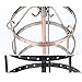 HomRing Earring Holder, 3 Tiers Rotating Spin 72 Pairs Earring Organizer Jewelry Display Stand Rack for Home Shore (Black)