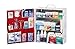 Medique 745M1, 3-Shelf Industrial First Aid Cabinet, Filled primary