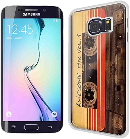 Awesome Mix Vol 1 Original Soundtrack Guardians of Galaxy for Iphone and Samsung Galaxy Case (Samsung S6 Edge White)
