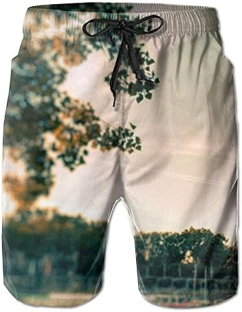 Men's In Paris Design Beach Board Shorts Swim Suit Trunks Sportswear Hot Style X-Large