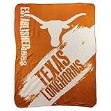 The Northwest Company NCAA Collegiate School Logo Fleece Blanket (Texas Longhorns)