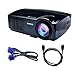 Projector, WiMiUS T4 Video Projector Supports 1080P with HDMI, USB, Compatible with Fire TV Stick, Xbox, Roku, Ps4, PC, Laptop for Home Entertainment, Outdoor Moviesthumb 1
