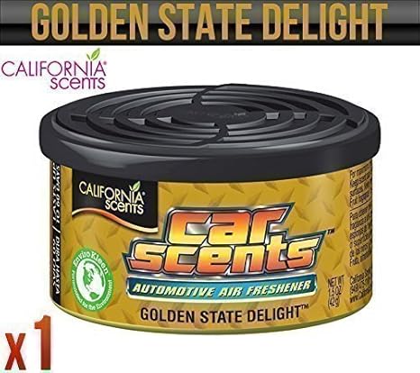California Car Scents - Golden State Delight, Lufterfrischer für das Büro oder Auto