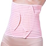 Fasidi-Women-Post-Natal-Recovery-Belly-Belt-Postpartum-Slimming-Tummy-Belt-Asian-Size-L--Pink