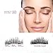False Eyelashes Magnet - Ultra Long Magnetic Eyelash Cover the Entire Eyelids, Nature Look Fake Lashes 3D Handmade Reusable Lashes For Women Makeup (４ PCS)