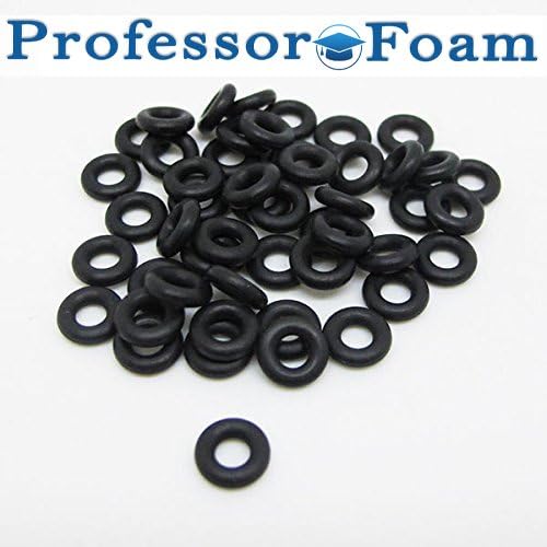 50 7/16" I.D. 5/8" O.D.3/32" Thick AS568-111 -111 BUNA-N Rubber O-Ring from Professor Foam