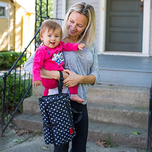 Diaper Changing Pad: Portable all in one Classic Clutch Design for Home and Travel.