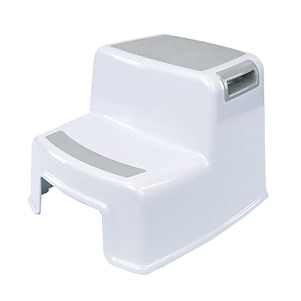 2-Stufen-Kinderschemel Tritthocker, Hocker für Kinder, Töpfchen Baby Trittschemel, Kleinkind Tritthocker, Anti-SlipToilet Tra